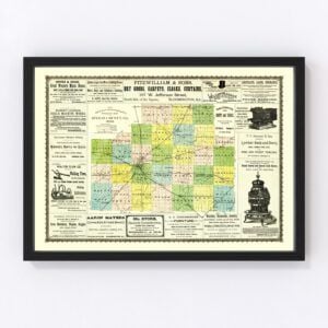 McLean County Map 1886