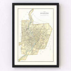 Rochester Map 1895