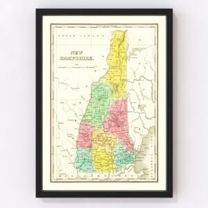 New Hampshire Map 1831