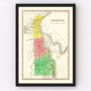 Delaware Map 1831