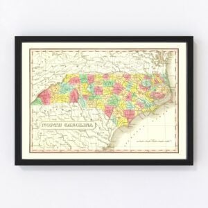 North Carolina Map 1831