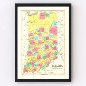 Indiana Map 1831