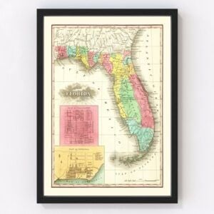 Florida Map 1831