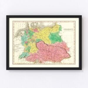 Germany Map 1831