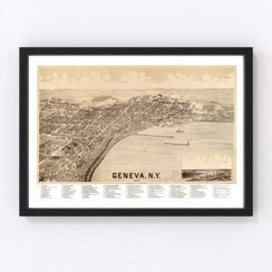 Geneva Map 1893
