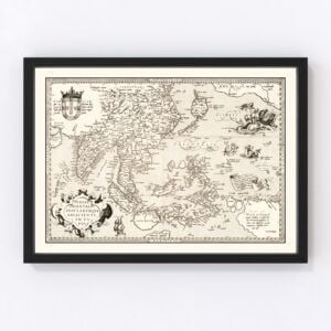 India Japan China Indonesia Map 1570