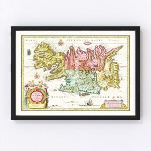Iceland Map 1665