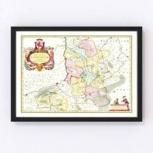 Limburg Map 1665