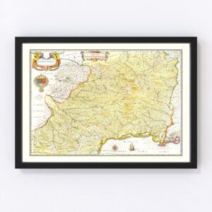 Languedoc Map 1665