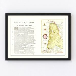 Bordeaux Map 1665