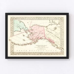 Alaska Map 1886