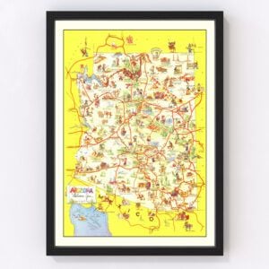 Arizona Map 1942