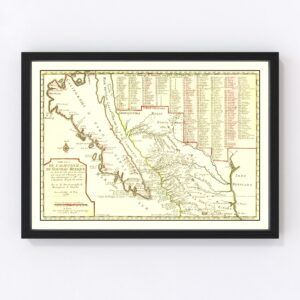 California Map 1705