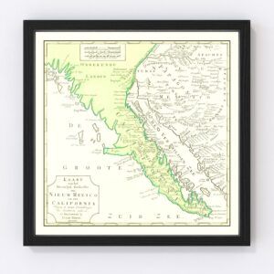 California Map 1765