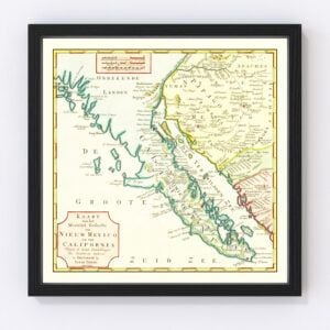 California Map 1765
