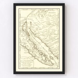 California Map 1777