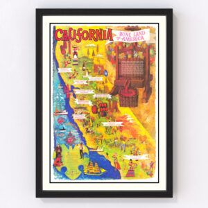 California Map 1960