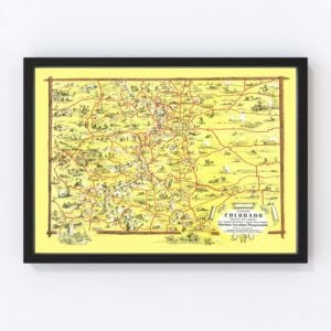 Colorado Map 1941