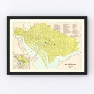 Washington Map 1899