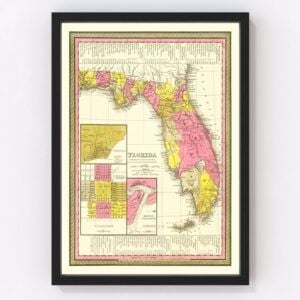 Florida Map 1847