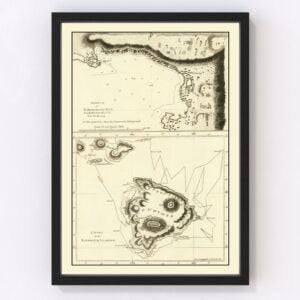Hawaii Map 1785