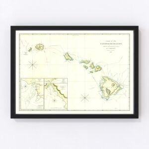 Hawaii Map 1832