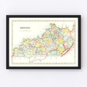 Kentucky Map 1823