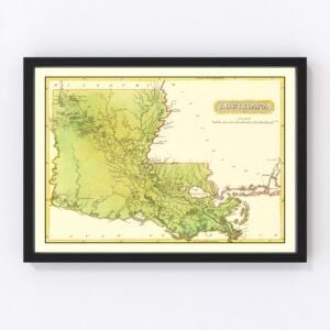 Louisiana Map 1816