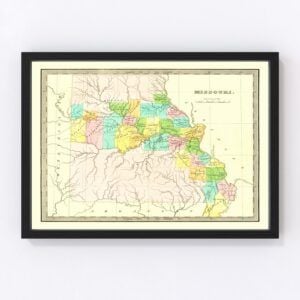 Missouri Map 1836