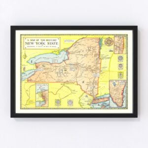 New York Map 1928