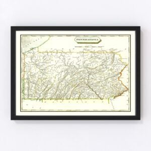 Pennsylvania Map 1804