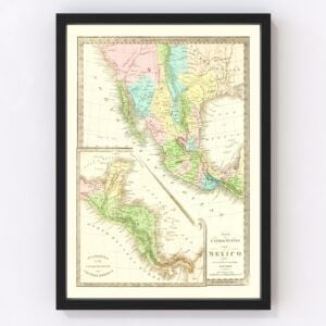 Texas Map 1836
