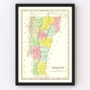 Vermont Map 1824