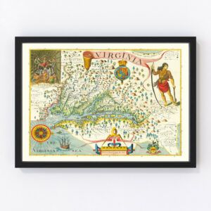 Virginia Map 1612