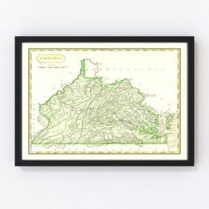 Virginia Map 1804