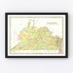 Virginia Map 1824