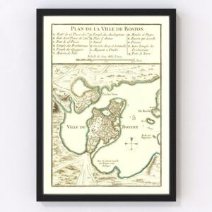 Boston Map 1764