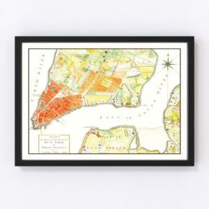 New York City Map 1776