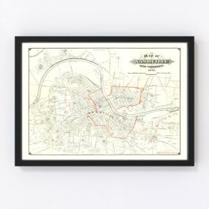 Nashville Map 1879