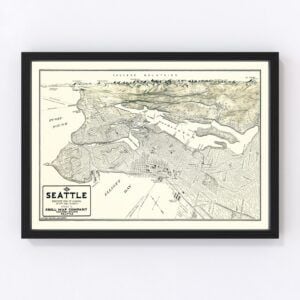 Seattle Map 1925