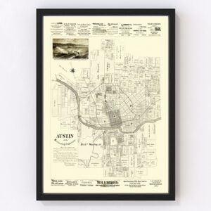 Austin Map 1891