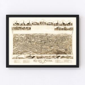 Hyde Park Map 1890