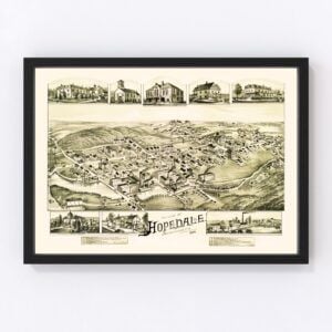 Hopedale Map 1888