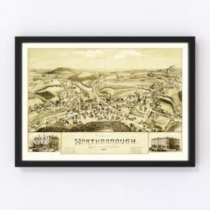 Northborough Map 1887