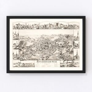 Bridgewater Map 1887