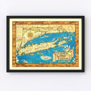 Long Island Map 1933