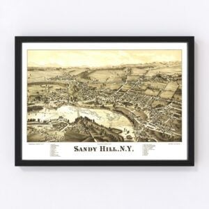 Sandy Hill Map 1884