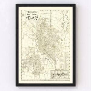 Dallas Map 1925