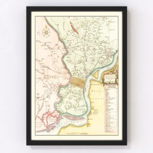 Philadelphia Map 1753