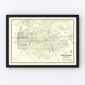 Dallas Map 1882